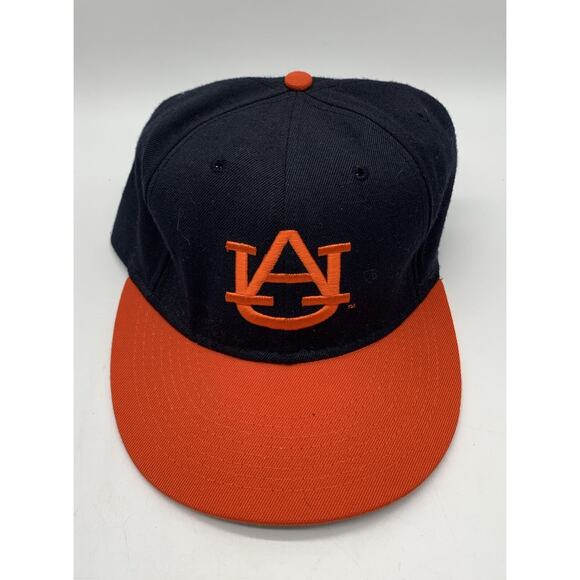 Vintage Roxxi Caps Pro Model 7 5/8 Fitted Auburn University AU Oklahoma USA - Picture 2 of 6